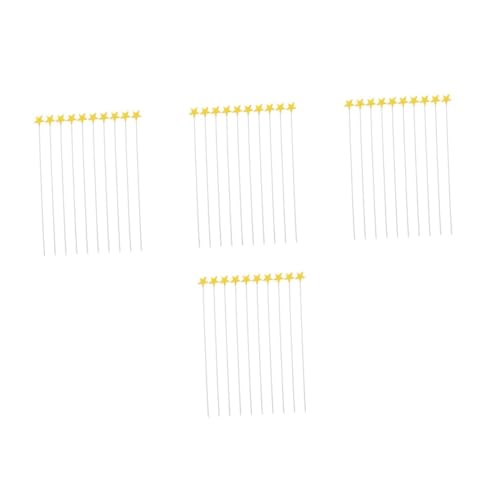 HEMOTON 4 Sätze Kuchendekoration Cupcake-topper Glitzern Cupcake-topper Für Die Braut Glitzersterne Topper Tortendekorationsset-topper Sterne Cupcake Topper Metall Yellow 100 Stück * 4 HEMOTON 4 Sätze Kuchendekoration Cupcake-topper Glitzern Cupcake-topper Für Die Braut Glitzersterne Topper Tortendekorationsset-topper Sterne Cupcake Topper Metall Yellow 100 Stück * 4 von HEMOTON