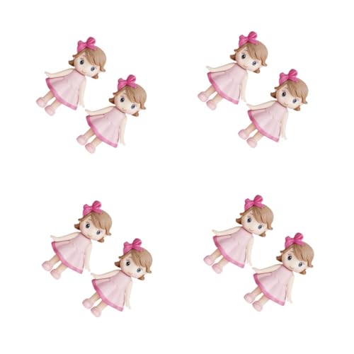 HEMOTON 4 Sätze Kuchendekoration Tischpuppe Für Mädchen Geburtstagstorte Dekorationen Mädchen Geburtstagskuchenaufsätze Für Mädchen Miniaturpuppe Kuchenschmuck Polymer-ton 2 Stück * 4 HEMOTON 4 Sätze Kuchendekoration Tischpuppe Für Mädchen Geburtstagstorte Dekorationen Mädchen Geburtstagskuchenaufsätze Für Mädchen Miniaturpuppe Kuchenschmuck Polymer-ton 2 Stück * 4 von HEMOTON