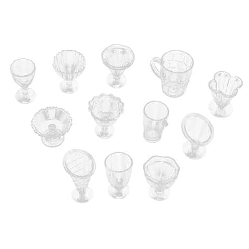 HEMOTON 4 Satz Kristallglas Tassen Mini Dessertbecher Mit Deckel Porzellantasse Eisbecher Selber Machen Puppeneisbecher Eiscreme Kochgeschirr-Modell Eisbecher Modell Plastik HEMOTON 4 Satz Kristallglas Tassen Mini Dessertbecher Mit Deckel Porzellantasse Eisbecher Selber Machen Puppeneisbecher Eiscreme Kochgeschirr-Modell Eisbecher Modell Plastik von HEMOTON