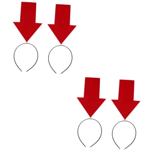 HEMOTON 4 Stck. Lustiges Teiliges Pfeilspitzen Stirnband Kopfschmuck aus Leichtem Material für Karneval Halloween Kostüm Party und Erwachsene HEMOTON 4 Stck. Lustiges Teiliges Pfeilspitzen Stirnband Kopfschmuck aus Leichtem Material für Karneval Halloween Kostüm Party und Erwachsene von HEMOTON