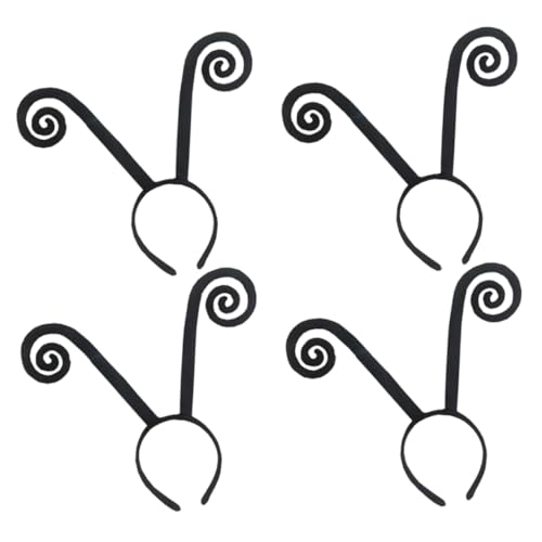 HEMOTON 4 Stück Ameisenantennen-haarband Halloween-haar-accessoire Kostüm-stirnband Halloweenkostüm Kostüm Haarband Kostüm Stirnband Black HEMOTON 4 Stück Ameisenantennen-haarband Halloween-haar-accessoire Kostüm-stirnband Halloweenkostüm Kostüm Haarband Kostüm Stirnband Black von HEMOTON