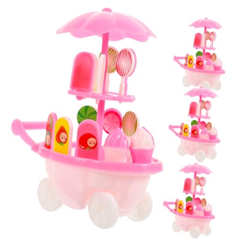 HEMOTON 4 Stück Eiswagen Für Spielzeugwagen Für Kleinkinder Kinderzubehör Kinderspielzeug Versorgen Sensorisches Wagen Plastik HEMOTON 4 Stück Eiswagen Für Spielzeugwagen Für Kleinkinder Kinderzubehör Kinderspielzeug Versorgen Sensorisches Wagen Plastik von HEMOTON