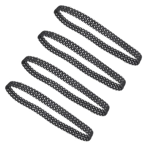 HEMOTON 4 Stück Ferngesteuerte Panzergummispuren Tank DIY-Strecke Black HEMOTON 4 Stück Ferngesteuerte Panzergummispuren Tank DIY-Strecke Black von HEMOTON