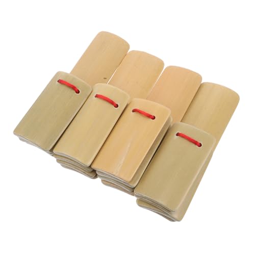 HEMOTON 4 Stück Für Anfänger Traditionelle Klöppel Traditionelle Chinesische Kuaiban Fingerkastagnetten Klatschen Kuaiban Band Kastagnetten Handklöppel Kuaiban Klöppel Beige Bambus HEMOTON 4 Stück Für Anfänger Traditionelle Klöppel Traditionelle Chinesische Kuaiban Fingerkastagnetten Klatschen Kuaiban Band Kastagnetten Handklöppel Kuaiban Klöppel Beige Bambus von HEMOTON