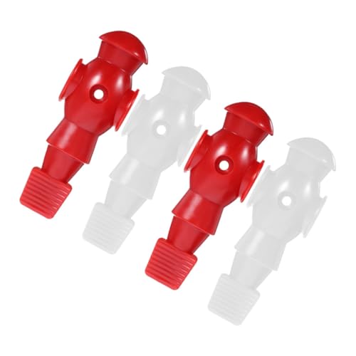 HEMOTON 4 Stück Fußball-maschinenpuppe Tischfußballfiguren Aus Kunststoff Ersatz-fußballer Kickerfigur Teile Von Fußballmaschinen Foosballpuppen Desktop-Football-männer Fußballspieler Harz von HEMOTON
