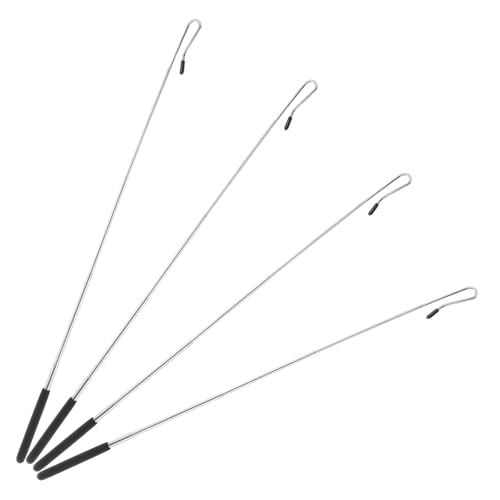 HEMOTON 4 Stück Handpuppen Joystick Stangengriffe Zubehör Für Puppenarme Erwachsene Puppenstab Handpuppen Bastelset Puppenhalter Handpuppenständer Puppenständerhalter Schwarzer von HEMOTON