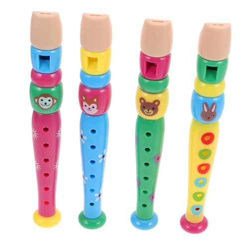 HEMOTON 4 Stück Klarinette für Flöteninstrument Klarinette Blockflöte Plastikflöte für für zuhause Blockflöte für chinesische musikinstrumente von HEMOTON