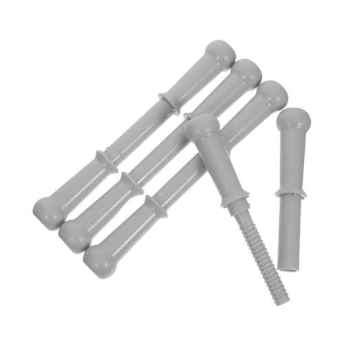 HEMOTON 4 Stück Kunststoff Schraubgriff Ersatzgriff für Schaukelpferd Robuste Handgriffe Verbesserter Halt Einfach zu Montieren Langlebiges Zubehör für Sicheres Spielvergnügen von HEMOTON