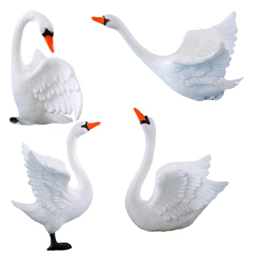 HEMOTON 4 Stück Mini Schwanen Ornament Winzige Figuren Kleines Schwanenmodell Miniaturtiere Mini Schwanenfiguren Mini Enten Mini Miniatur Gartenzubehör Miniaturen Froschfigur HEMOTON 4 Stück Mini Schwanen Ornament Winzige Figuren Kleines Schwanenmodell Miniaturtiere Mini Schwanenfiguren Mini Enten Mini Miniatur Gartenzubehör Miniaturen Froschfigur von HEMOTON