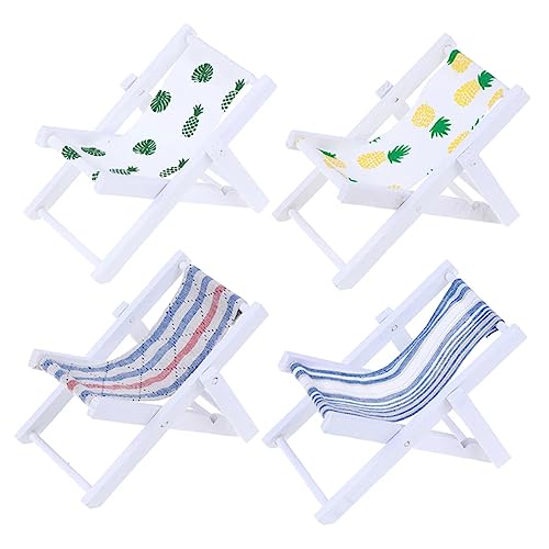HEMOTON 4 Stück Mini-Strandkorb weiche süße Schlüsselanhänger Raumaufhänger Mini-Dekoration hühner gieskanne kinderspielzeug Puppenstuhl Mikro-Landschaftsstütze Leinen- von HEMOTON