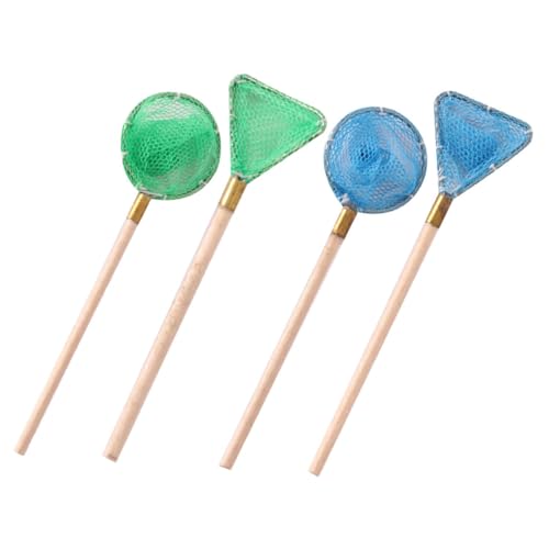 HEMOTON Dekorative Mini-fischernetze 4 Stück Miniatur-fischernetzmodelle Für Mini- -Aquarium-Dekorationen Miniatur-Requisiten HEMOTON Dekorative Mini-fischernetze 4 Stück Miniatur-fischernetzmodelle Für Mini- -Aquarium-Dekorationen Miniatur-Requisiten von HEMOTON