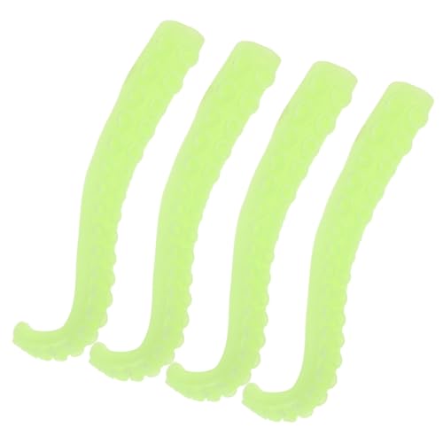 HEMOTON 4 Stück Oktopus Tentakel Kinderspielzeug Tentakel Tintenfischpuppe Oktopuspuppe Fingerpuppen Handpuppen Zappelspielzeug Spielzeugauto Dinosaurierspielzeug Oktopus von HEMOTON