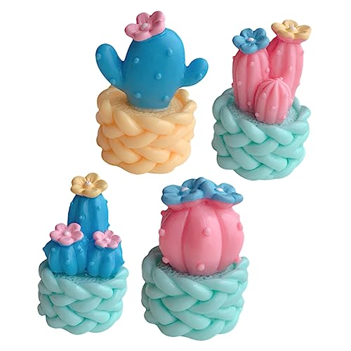 HEMOTON 4 Stück Ornamente mikrolandschaft autodeko avconfort Interessante Dekoration Miniaturkaktus Comfy schrullig Kaktus Figur kunstpflanze Kaktusfiguren aus Kunstharz Home-Desktop- HEMOTON 4 Stück Ornamente mikrolandschaft autodeko avconfort Interessante Dekoration Miniaturkaktus Comfy schrullig Kaktus Figur kunstpflanze Kaktusfiguren aus Kunstharz Home-Desktop- von HEMOTON