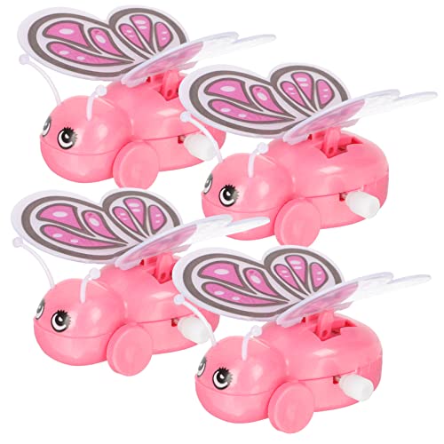 HEMOTON 4 Stück Ostergeschenk für kinderspielzeug für Kleinkinder Kinderfreundliches Fun Toy Kinderzubehör klassisches aufziehspielzeug Plastik Rosa HEMOTON 4 Stück Ostergeschenk für kinderspielzeug für Kleinkinder Kinderfreundliches Fun Toy Kinderzubehör klassisches aufziehspielzeug Plastik Rosa von HEMOTON