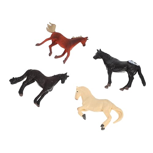 HEMOTON 4 Stück Pferdemodell spielzeugpferd Horse Toy Lernspielzeug für Pferde Pferdesimulationsmodell Pferdepuppe verschleißfestes Pferdespielzeug entzückendes Pferdespielzeug Plastik HEMOTON 4 Stück Pferdemodell spielzeugpferd Horse Toy Lernspielzeug für Pferde Pferdesimulationsmodell Pferdepuppe verschleißfestes Pferdespielzeug entzückendes Pferdespielzeug Plastik von HEMOTON
