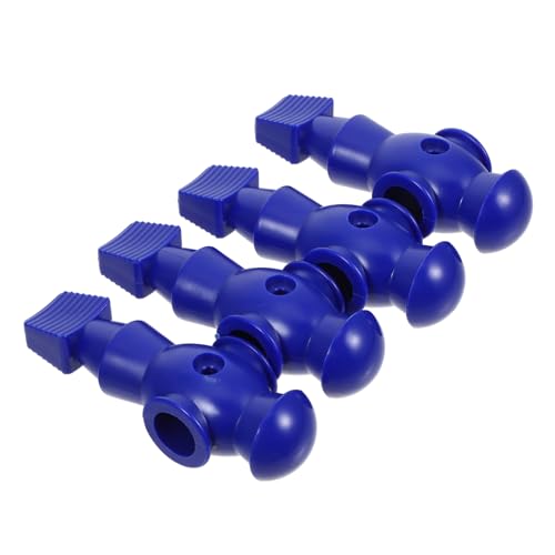 HEMOTON 4 Stück Pokerspieler Mini -Tabletop -fußballspiel Kickertisch Männer Desktop-fußballspiel- Party Dynamo-kickerteile Mini-tischfußballspiel Schreibtisch Maschine Harz Blue von HEMOTON