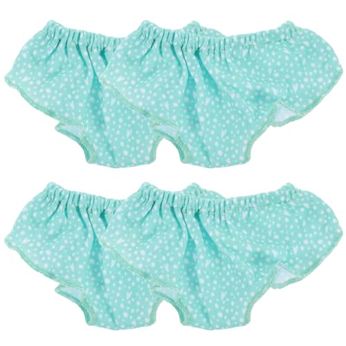 HEMOTON 4 Stück Puppenunterwäsche Puppenkleidung für 18 Zoll Baby Doll, Puppe Unterhose Spielzeug Slip Spielzeuge Puppenzubehör Höschen für Puppen Baby HEMOTON 4 Stück Puppenunterwäsche Puppenkleidung für 18 Zoll Baby Doll, Puppe Unterhose Spielzeug Slip Spielzeuge Puppenzubehör Höschen für Puppen Baby von HEMOTON