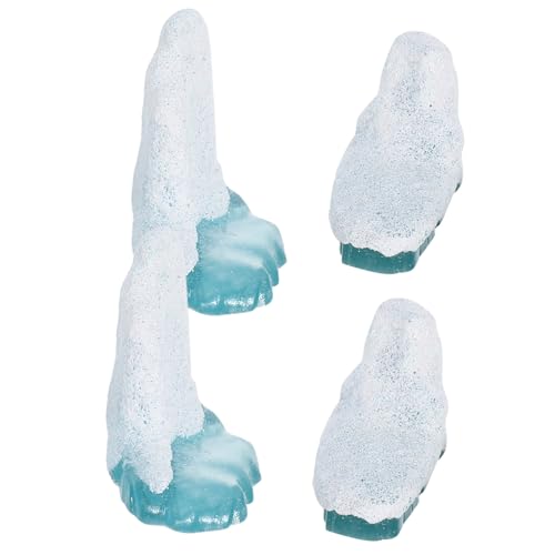 HEMOTON 4 Stück Realistische Arctic Miniature Skulpturen für Mikrogärten Resin Deko für HEMOTON 4 Stück Realistische Arctic Miniature Skulpturen für Mikrogärten Resin Deko für von HEMOTON