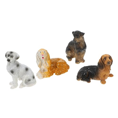 HEMOTON Miniatur-landschaftsdekor Harz Welpen-hundestatue Realistisches Tierspielzeug Für Puppenhaus Sammlerstück HEMOTON Miniatur-landschaftsdekor Harz Welpen-hundestatue Realistisches Tierspielzeug Für Puppenhaus Sammlerstück von HEMOTON
