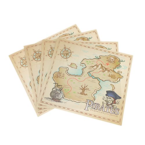 HEMOTON 4 Stück Schatzkarte Kinderspielzeug Kleinkindspielzeug Spiel-requisiten Geografische Karte Interaktives Für Papier HEMOTON 4 Stück Schatzkarte Kinderspielzeug Kleinkindspielzeug Spiel-requisiten Geografische Karte Interaktives Für Papier von HEMOTON