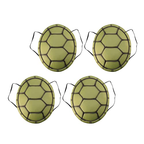 HEMOTON 4 Stück Schildkrötenpanzer-Requisiten Party Shredder-Kostüm Schildkröten verkleiden Sich Outfit Halloween-Schildkrötenpanzer-Kostüm Schildkrötenpanzer Kostüm Eva Dark Green HEMOTON 4 Stück Schildkrötenpanzer-Requisiten Party Shredder-Kostüm Schildkröten verkleiden Sich Outfit Halloween-Schildkrötenpanzer-Kostüm Schildkrötenpanzer Kostüm Eva Dark Green von HEMOTON