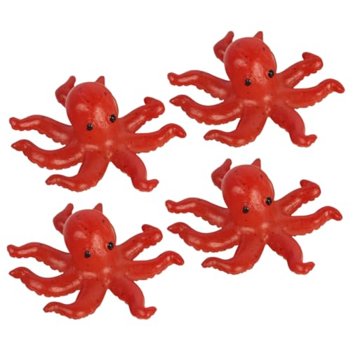 HEMOTON 4 Stück Simuliertes Oktopusmodell Wendbarer Oktopus-plüsch Oktopus Oktopus Plüsch Stimmungskrake Oktopus-Figur Aus Kunststoff Tisch-oktopus- PVC HEMOTON 4 Stück Simuliertes Oktopusmodell Wendbarer Oktopus-plüsch Oktopus Oktopus Plüsch Stimmungskrake Oktopus-Figur Aus Kunststoff Tisch-oktopus- PVC von HEMOTON
