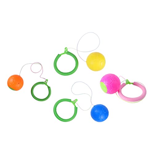 HEMOTON 4 Stück Sprungring Sprungball Sport-sprungball Fitnessspielzeug Schwammkreisspielzeug Sprungball Sprungball Sportspielzeug Springring Sprungball Für Erwachsene Plastik von HEMOTON