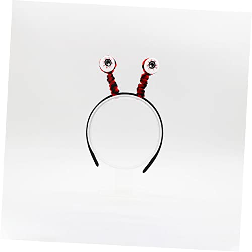 HEMOTON 4 Stück Teiliges Halloween Haarband mit Gruseligen Roten Adern Augen Leichte Party Haarreifen Grün Orange und Rot für Kostüm und Karnevalspartys und Erwachsene HEMOTON 4 Stück Teiliges Halloween Haarband mit Gruseligen Roten Adern Augen Leichte Party Haarreifen Grün Orange und Rot für Kostüm und Karnevalspartys und Erwachsene von HEMOTON