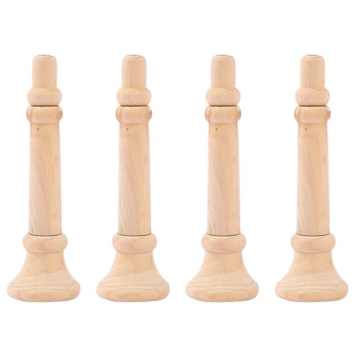 HEMOTON 4 Stück Teiliges Handgefertigter Holz Hörner Kreatives DIY Material zum Bemalen Musikalisches für Fördert Kreativität und Motorische Fähigkeiten HEMOTON 4 Stück Teiliges Handgefertigter Holz Hörner Kreatives DIY Material zum Bemalen Musikalisches für Fördert Kreativität und Motorische Fähigkeiten von HEMOTON