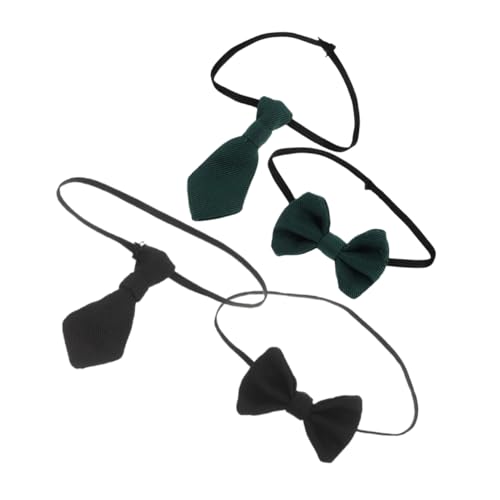 HEMOTON 4 Stück Teiliges Miniatur Puppenfliegen aus Stoff Winzige Krawatten und Fliegen Accessoires für Baumwollpuppen Vielseitig Einsetzbar für Tägliche Kleidung und Besondere Anlässe von HEMOTON