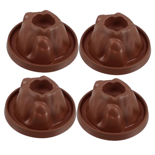 HEMOTON 4 Stück Teiliges Modell Realistische Vulkanausbrüche Wissenschaftsprojekt Experiment Anschauliches Lernmodell für Schulprojekte und Naturwissenschaftliche Demonstrationen von HEMOTON