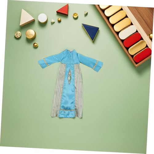 HEMOTON 4 Stück Teiliges Muslimisches Puppenkleid-Set in Himmelblau Arabische Thobe und Abaya für Puppen Islamische Bescheidene Festtagskleidung für Ramadan und Eid Vielseitige Leicht HEMOTON 4 Stück Teiliges Muslimisches Puppenkleid-Set in Himmelblau Arabische Thobe und Abaya für Puppen Islamische Bescheidene Festtagskleidung für Ramadan und Eid Vielseitige Leicht von HEMOTON