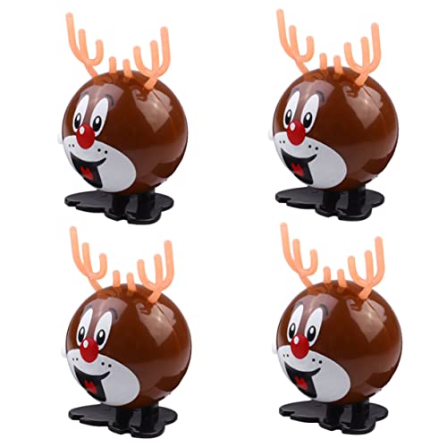 HEMOTON 4 Stück Teiliges Weihnachts Aufziehspielzeug Runde Rentierform Leichtes Wind Up Kinderspielzeug Dekoratives Ab Jahr für Weihnachtsdekoration HEMOTON 4 Stück Teiliges Weihnachts Aufziehspielzeug Runde Rentierform Leichtes Wind Up Kinderspielzeug Dekoratives Ab Jahr für Weihnachtsdekoration von HEMOTON