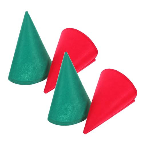 HEMOTON 4 Stück Teiliges Zwergenmützen aus Filz Bunte Elfenzipfelmützen für Weihnachtsfeier Vielseitige Kostümaccessoires für Theater Fasching und Rollenspiele Bequem und Leicht zu Tragen HEMOTON 4 Stück Teiliges Zwergenmützen aus Filz Bunte Elfenzipfelmützen für Weihnachtsfeier Vielseitige Kostümaccessoires für Theater Fasching und Rollenspiele Bequem und Leicht zu Tragen von HEMOTON