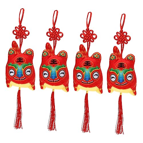 HEMOTON 4er-Pack Sternzeichen-Tiger-Maskottchen 8 cm Plüschtiere Aus Pp-Baumwolle Tiger-Dekorationen Für Schreibtisch Regal Auto Zufälliger Stil HEMOTON 4er-Pack Sternzeichen-Tiger-Maskottchen 8 cm Plüschtiere Aus Pp-Baumwolle Tiger-Dekorationen Für Schreibtisch Regal Auto Zufälliger Stil von HEMOTON