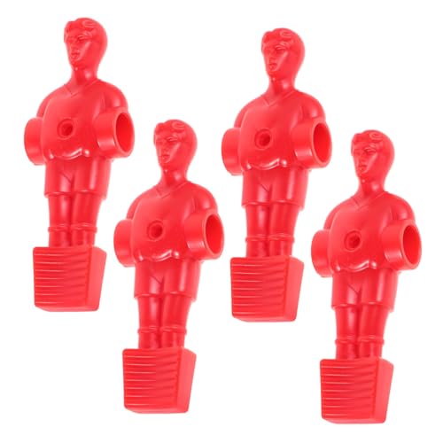 HEMOTON 4 Stück Zubehör Für Tischfußball Kickerspieler-Statue Miniatur -Foosball -Figuren Fußballfiguren Fußballspieler Ersatz-fußballer Kickerfigur Tischteil Die Hüften Rot HEMOTON 4 Stück Zubehör Für Tischfußball Kickerspieler-Statue Miniatur -Foosball -Figuren Fußballfiguren Fußballspieler Ersatz-fußballer Kickerfigur Tischteil Die Hüften Rot von HEMOTON