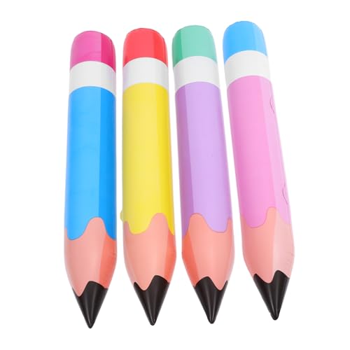 HEMOTON 4stücke Teiliges Aufblasbare Buntstift-dekorationen Für Schulpartys Riesige Crayon Luftballons Vier Farben Für Geburtstagsfeiern Und Klassenzimmerdeko HEMOTON 4stücke Teiliges Aufblasbare Buntstift-dekorationen Für Schulpartys Riesige Crayon Luftballons Vier Farben Für Geburtstagsfeiern Und Klassenzimmerdeko von HEMOTON