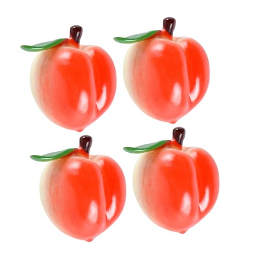 HEMOTON 4 Stück künstliche Frucht Pfirsich Gefälschte Pflanzen Anlage Gadgets Schüssel Feigen künstliche früchte hühner falsches Pfirsichdekor künstliches Pfirsichmodell PVC rot HEMOTON 4 Stück künstliche Frucht Pfirsich Gefälschte Pflanzen Anlage Gadgets Schüssel Feigen künstliche früchte hühner falsches Pfirsichdekor künstliches Pfirsichmodell PVC rot von HEMOTON