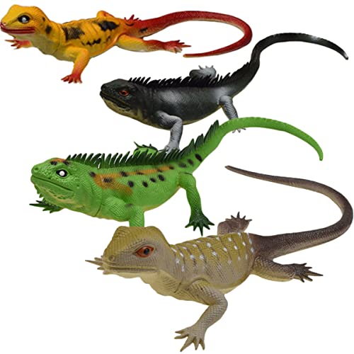 HEMOTON 4 Stück künstliche Halloween Halloween Toys stressabbau Dekorative Echse greyb Streichspielzeug für Eidechsen für Plastik Eidechsen PVC HEMOTON 4 Stück künstliche Halloween Halloween Toys stressabbau Dekorative Echse greyb Streichspielzeug für Eidechsen für Plastik Eidechsen PVC von HEMOTON