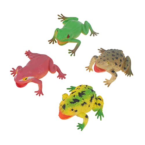 HEMOTON 4 Stücke Squeeze Mini Schreien Frosch Streich Prop Heikles Prop von HEMOTON