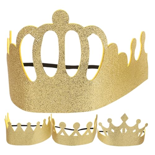 HEMOTON 4 Teilige Geburtstagskrone Für Kleinkindkrone Spielkrone Prinzenkrone Für Krone Partydekoration Kronen Mittelstücke Geburtstagshüte Für Verkleidungskrone Goldenes HEMOTON 4 Teilige Geburtstagskrone Für Kleinkindkrone Spielkrone Prinzenkrone Für Krone Partydekoration Kronen Mittelstücke Geburtstagshüte Für Verkleidungskrone Goldenes von HEMOTON