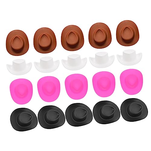 HEMOTON 40St Hut für Puppe Cowboy-Hut Cowboy-Dekorationen Cowgirl-Hut Cowgirlhüte Frauen faschingshüte karnevalsmütze gutl Mini-Puppen-Hut entzückende kleine Hutbezüge HEMOTON 40St Hut für Puppe Cowboy-Hut Cowboy-Dekorationen Cowgirl-Hut Cowgirlhüte Frauen faschingshüte karnevalsmütze gutl Mini-Puppen-Hut entzückende kleine Hutbezüge von HEMOTON
