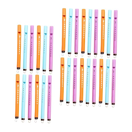 HEMOTON 40Stücke Portable Vogelpfeifen Für Pädagogisches Musikspielzeug Mit Melodien Sichere Materialien Fördert Handkoordination Zufällige Farben Für Geburtstage von HEMOTON