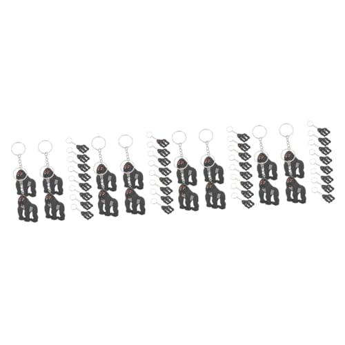 HEMOTON 48 Stck Teiliges Gorilla Schlüsselanhänger Cartoon Anhänger Charms Robuste Tier Pendants Vielseitig für Taschen Rucksäcke Praktische und Attraktive Deko für Wildtiere Fans HEMOTON 48 Stck Teiliges Gorilla Schlüsselanhänger Cartoon Anhänger Charms Robuste Tier Pendants Vielseitig für Taschen Rucksäcke Praktische und Attraktive Deko für Wildtiere Fans von HEMOTON