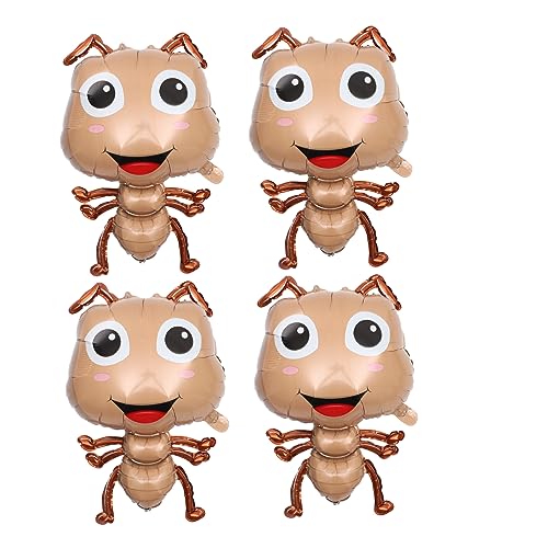 HEMOTON 4Stücke Kinderfolienballons Aufblasbare Insekten Ballons für Geburtstagsfeiern Babypartys Deko für Drinnen Draußen Langlebige Aluminiumfolie Tierische HEMOTON 4Stücke Kinderfolienballons Aufblasbare Insekten Ballons für Geburtstagsfeiern Babypartys Deko für Drinnen Draußen Langlebige Aluminiumfolie Tierische von HEMOTON