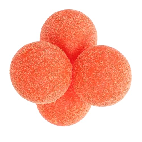 HEMOTON 4pcs Ersatz Foosball -bälle Mini Fußball Foosball Tischball Tabletop Fußballspiel Bälle Foosball -tischbälle Für Tischfußballzubehör von HEMOTON