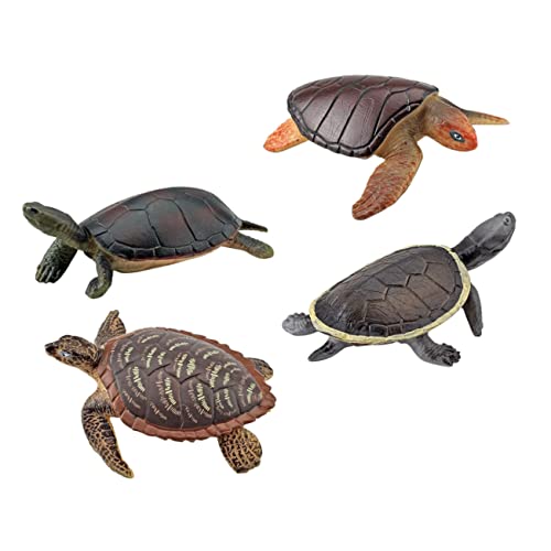 HEMOTON Schreibtischschildkröte Spielzeug Gefälschte Schildkrötenfigur Schildkrötenfigur Einzigartiges Schildkrötenmodell Perfektes Für Meerestiere von HEMOTON