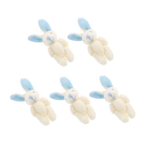 HEMOTON 5 Kleine Hasenfiguren: Miniatur-plüschkaninchen, Süßes, Flauschiges Tierspielzeug Für Schlafzimmer, Wohnzimmer Und Büro, Dekoration, Und Geburtstagsgeschenke HEMOTON 5 Kleine Hasenfiguren: Miniatur-plüschkaninchen, Süßes, Flauschiges Tierspielzeug Für Schlafzimmer, Wohnzimmer Und Büro, Dekoration, Und Geburtstagsgeschenke von HEMOTON