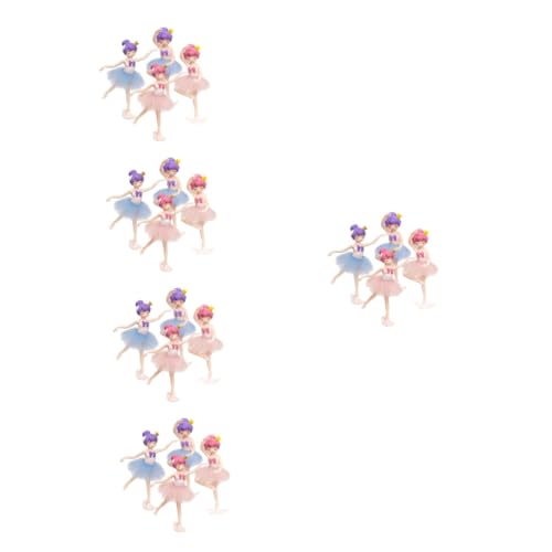 HEMOTON 5 Sätze Ballerina-mädchen Kuchen Dekorationen Figuren Puppe Gänseblümchen Geburtstag Prinzessin Ballett- Ballett-cupcake-topper Ballett Tortenaufsatz Pvc 4 Stück * 5 HEMOTON 5 Sätze Ballerina-mädchen Kuchen Dekorationen Figuren Puppe Gänseblümchen Geburtstag Prinzessin Ballett- Ballett-cupcake-topper Ballett Tortenaufsatz Pvc 4 Stück * 5 von HEMOTON