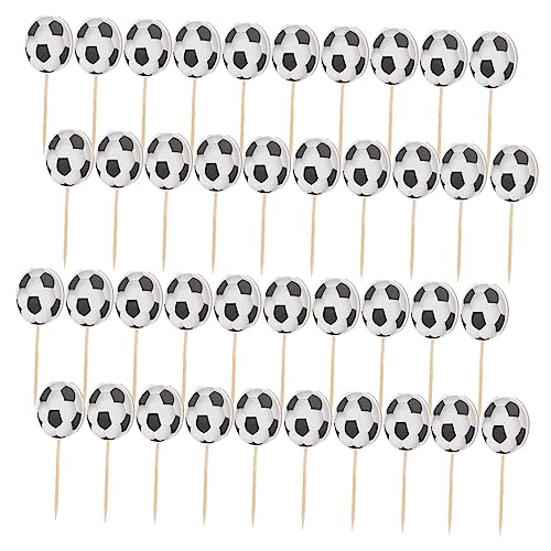 HEMOTON 5 Sätze Fußball Zahnstocher Flagge Fan Geburtstagskerze Kuchenaufsatz Vorspeisenspieße Pfanne Muffinaufsatz Dekoration Geburtstagskuchenspieße Kuchen Oh 24 Stück * 5 HEMOTON 5 Sätze Fußball Zahnstocher Flagge Fan Geburtstagskerze Kuchenaufsatz Vorspeisenspieße Pfanne Muffinaufsatz Dekoration Geburtstagskuchenspieße Kuchen Oh 24 Stück * 5 von HEMOTON